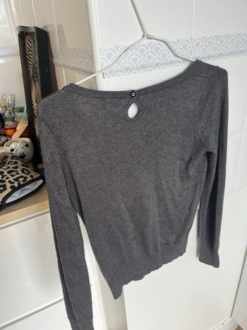 Pull Gris Pailleté XS