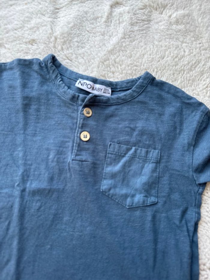 👕 TEE shirt- bébé garçon - 24 mois- NPO Baby - très bon état - photo numéro 2