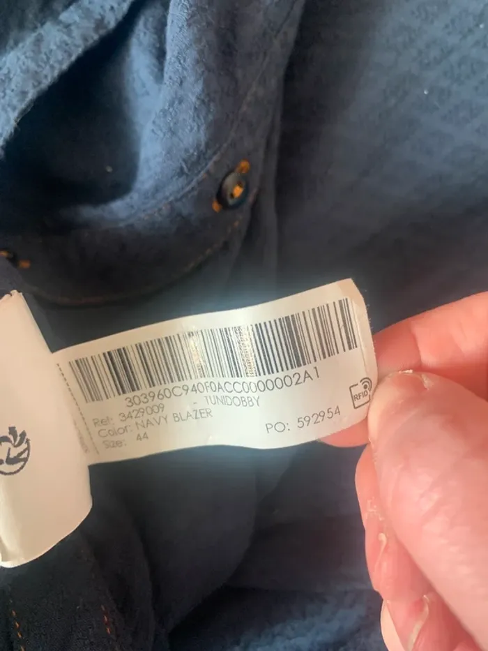 Blouse marine - photo numéro 4