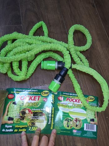 Tuyau POCKET HOSE 7.5m comme neuf
