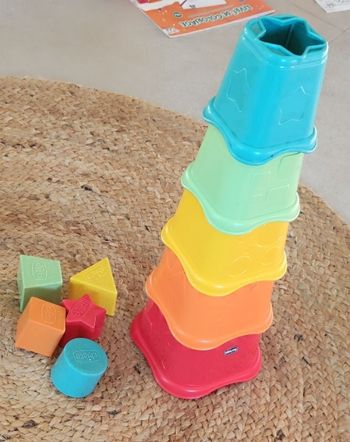 Cubes à empiler 2en1 écologiques