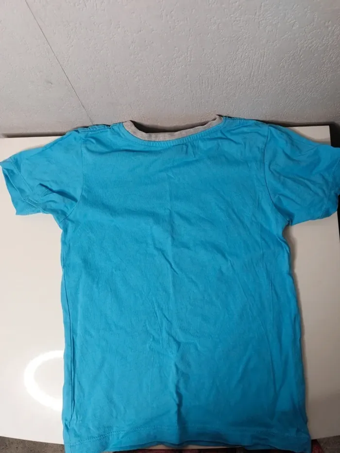 Tee-shirt bleu "Tissaia" - photo numéro 4
