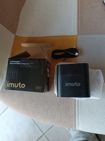 Rechargeur piles AA lithium