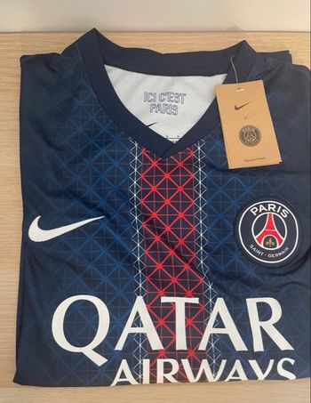 Maillot PSG 2025 neuf – Taille S