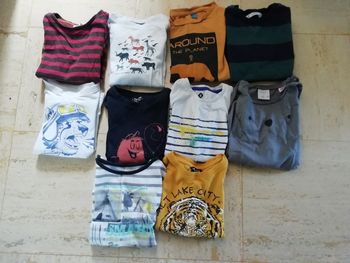 10 manches longues 5ans