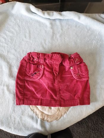 Jupe 3 ans velours creeks