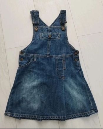 Robe en jean bleue