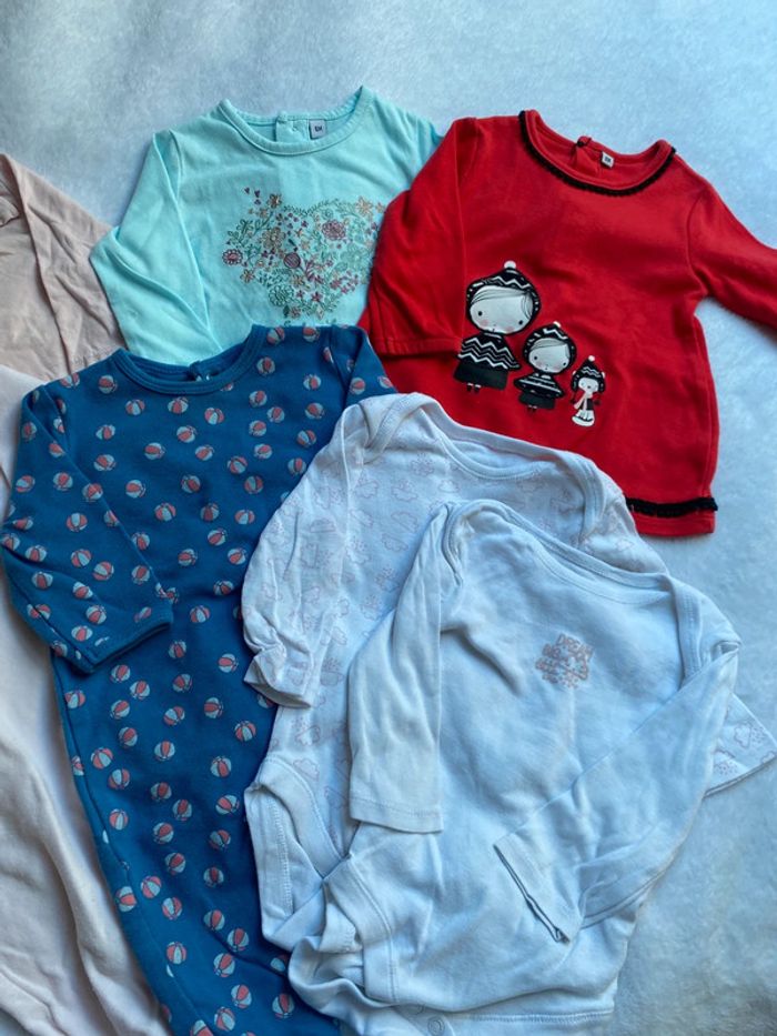 Lot 6 mois fille 7 pièce - photo numéro 3