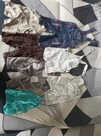 Lots salopette bebe garçon 
