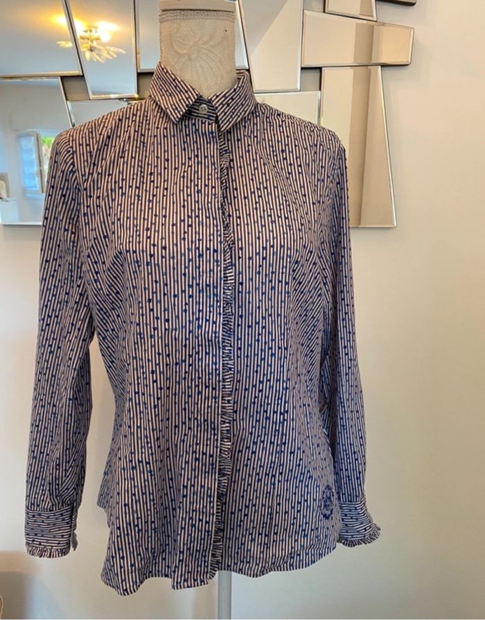 Chemise femme à motif Mise au Green T3
