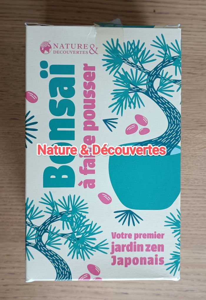 NEUF : Kit bonsaï à faire pousser Nature & Découverte