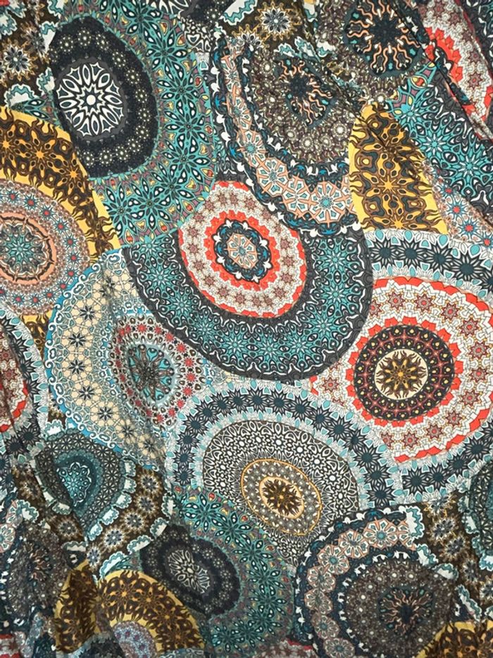 Robe multicolore imprimés Chantal B taille unique - photo numéro 3