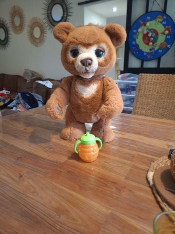 Ourson Interactif cubby l'ours curieux