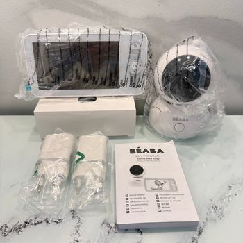 BÉABA Babyphone écoute-bébé caméra Vidéo Zen Premium V2.