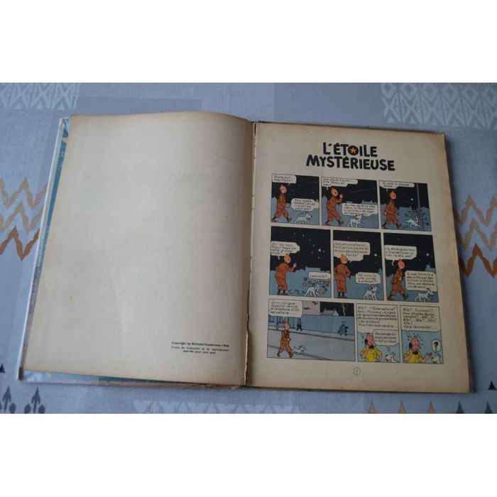 Tintin l'Etoile Mystérieuse B1 1946 - photo numéro 6