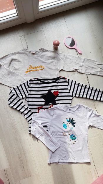 Lot de 3 pulls fille 10ans