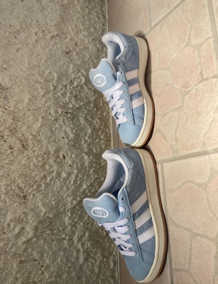 Adidas campus bleu clair - photo numéro 6