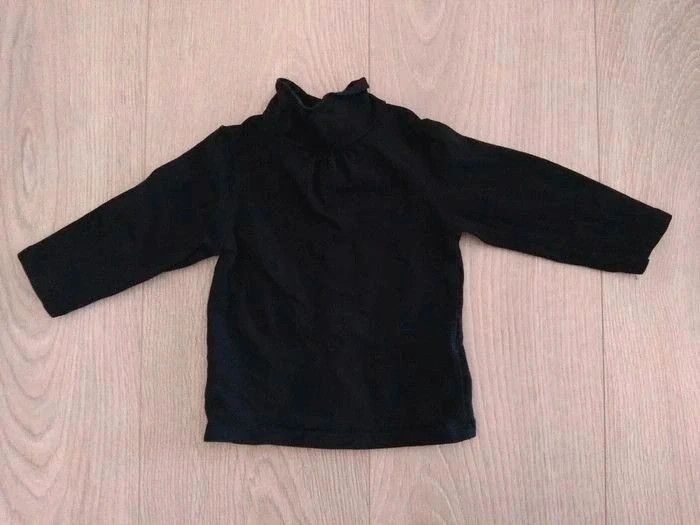 Ensemble fille 3 pièces Robe salopette velours Biche DPAM, Tee shirt et collants Kiabi 6 mois - photo numéro 4