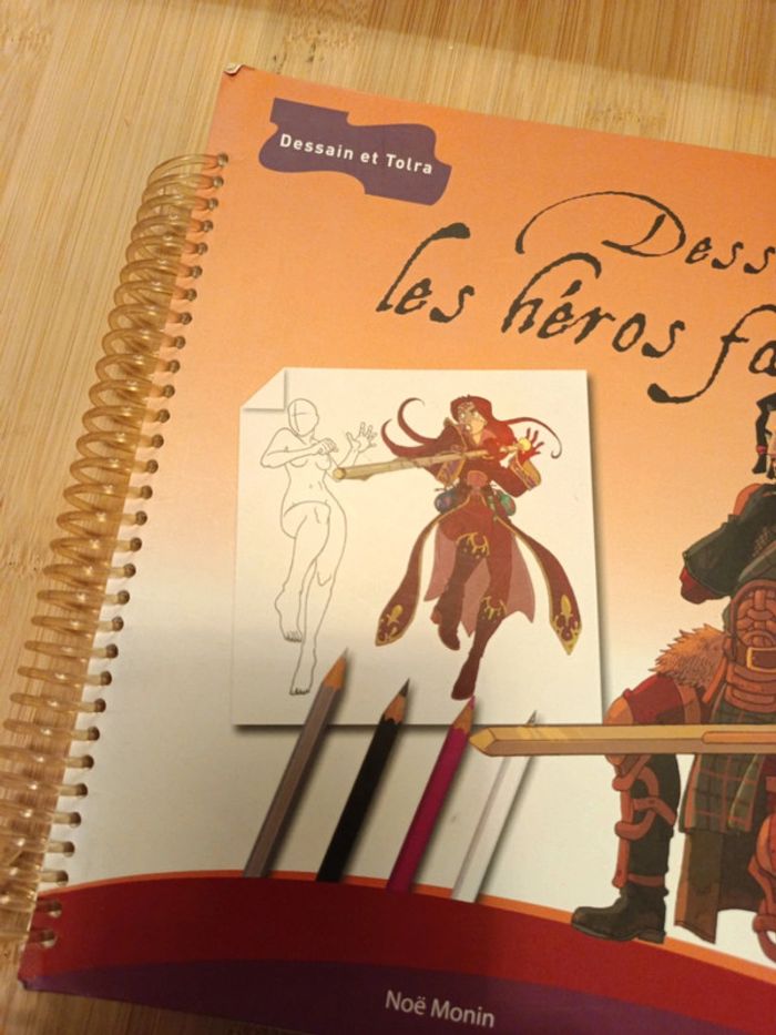 Livre d activité pour apprendre à dessiner les héros de manga - photo numéro 2