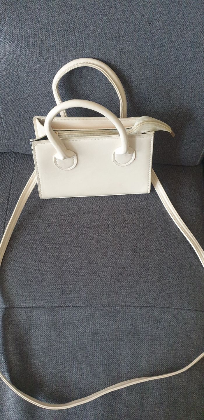 Sac a main crème - photo numéro 2