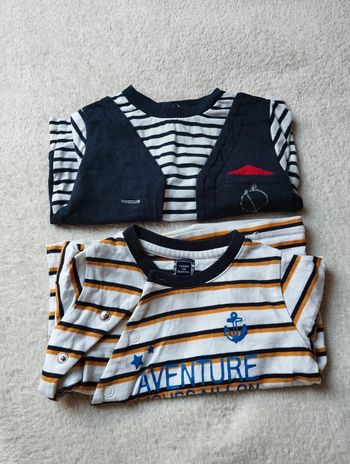 Lot de 2 hauts
