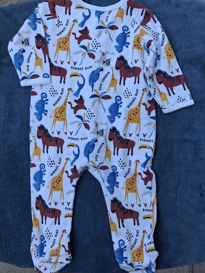 Pyjama fin mixte 6 mois gémo - photo numéro 2