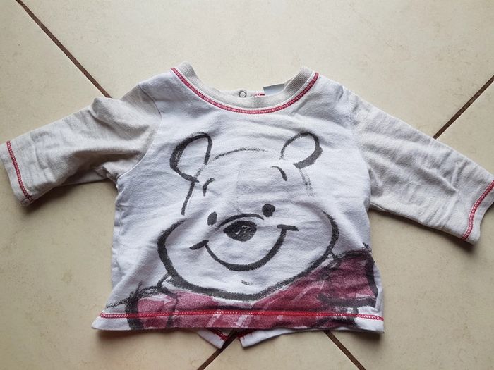 T-shirt manches longues garçon 3 mois
