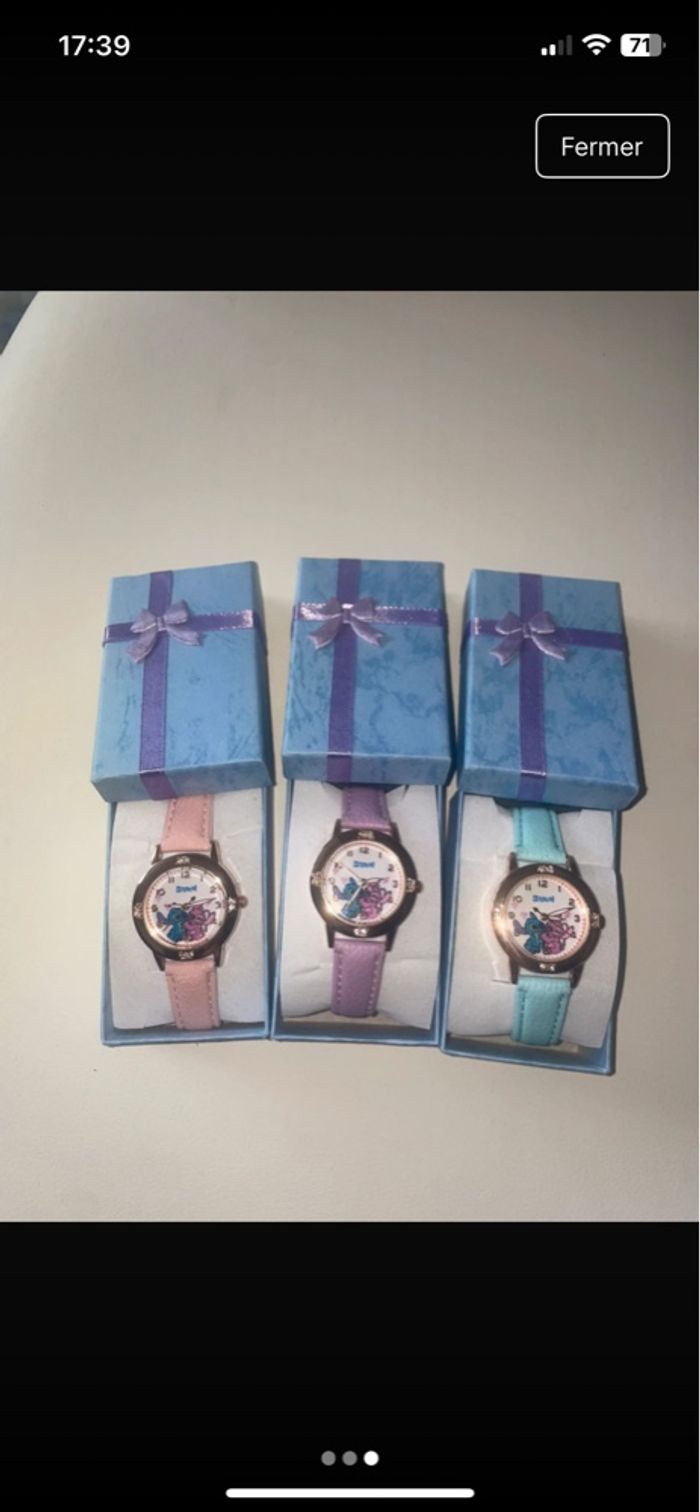 Montre stitch - photo numéro 2
