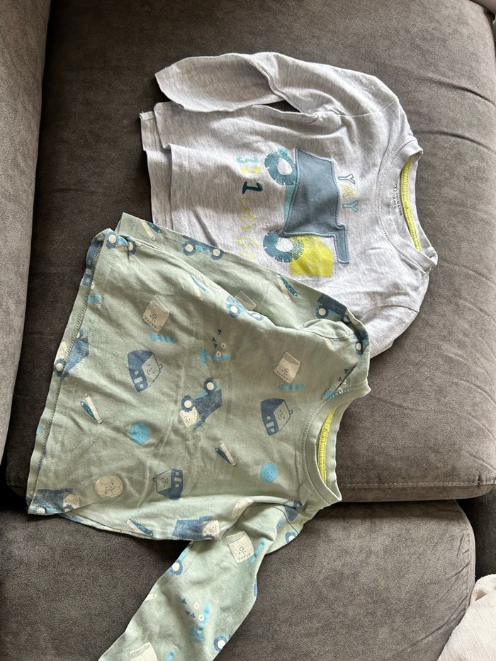 Lot 4 t shirt manche longue - photo numéro 7