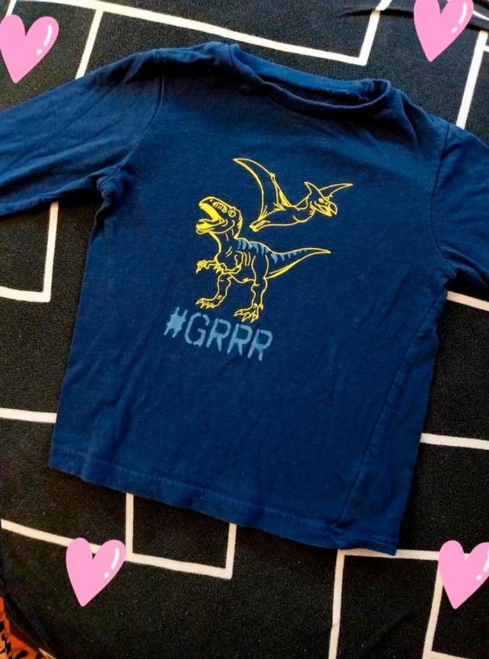 Tee shirt ML.T3ans dinosaures