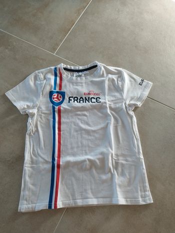 Tee-shirt équipe de France Euro 2020 8-10 ans