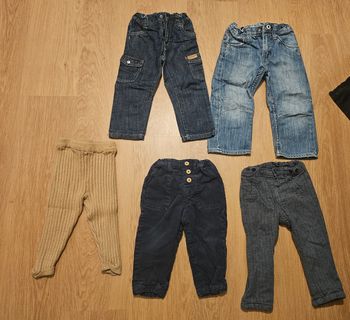 Lot 5 pantalons 18-24 mois 