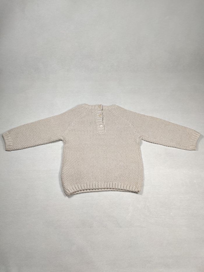Pull épais beige et doré - TBE - photo numéro 2