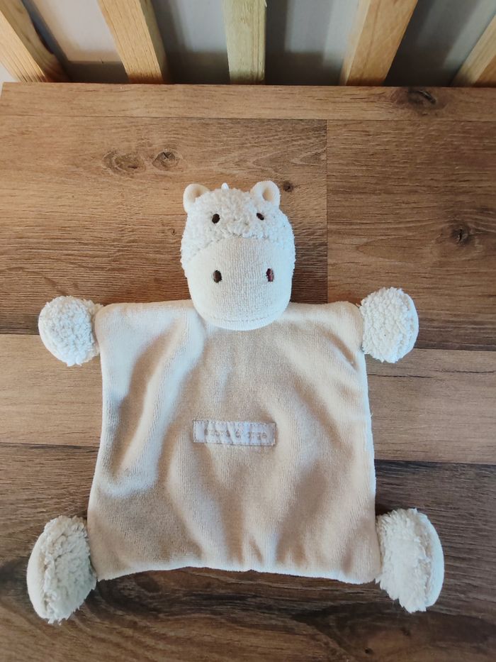 Cheval ane beige sucre d orge