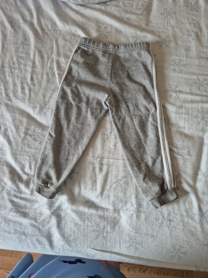 Jogging adidas gris chiné 2/3ans - photo numéro 8