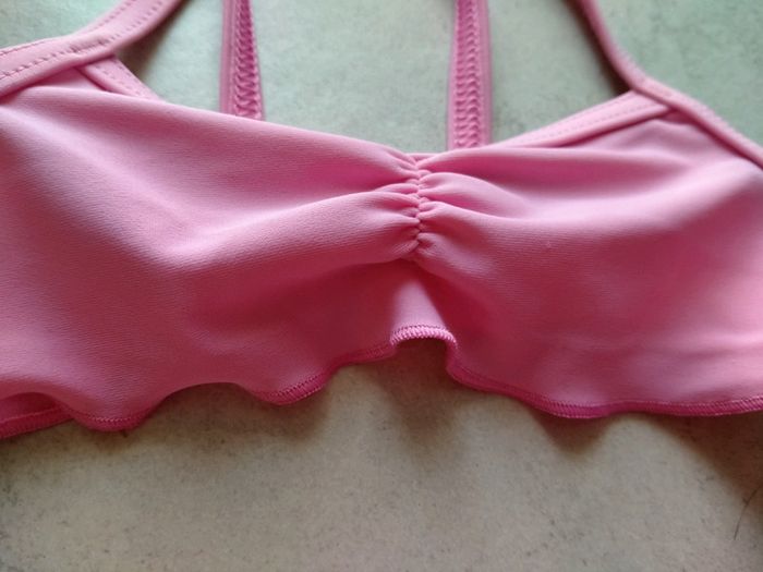 Maillot de bain rose trop mignon Tribord. Bébé 6 mois - photo numéro 5