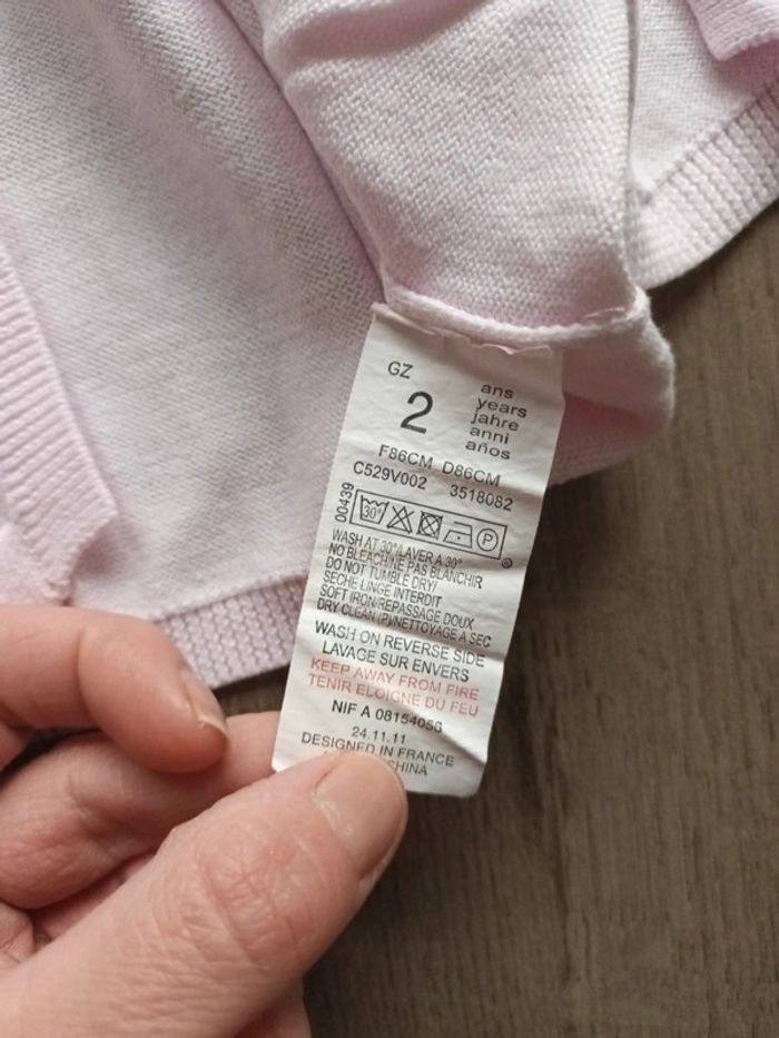 Gilet fille - photo numéro 8