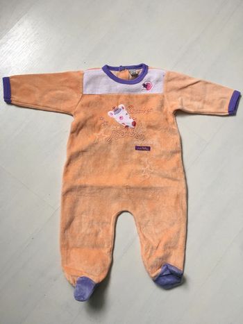 Pyjama velours 6 mois