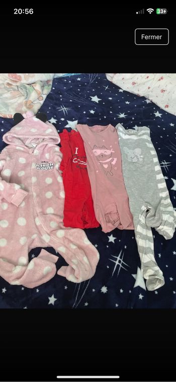 Lot de pijama