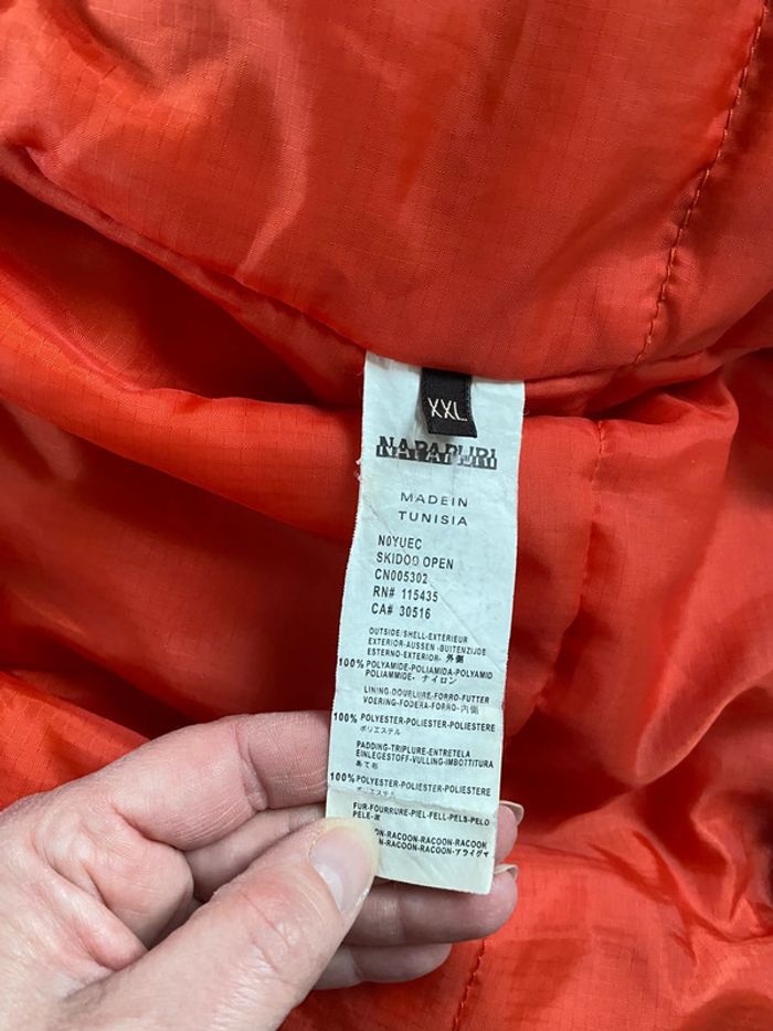 Parka noir XXL Napapijri - photo numéro 7