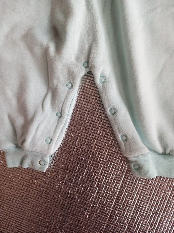 Ens salopette + gilet 1An coton Kiabi - photo numéro 3