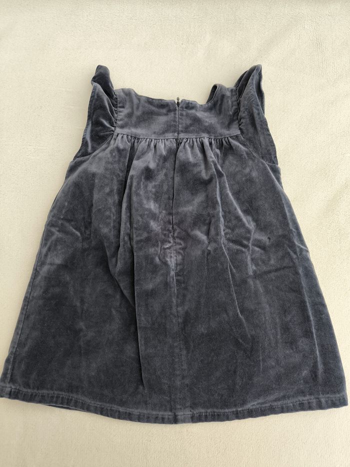 Robe velours fille DPAM 3 ans - photo numéro 3