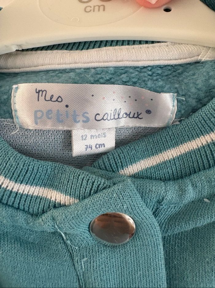 Veste t12 mois bleu - photo numéro 3
