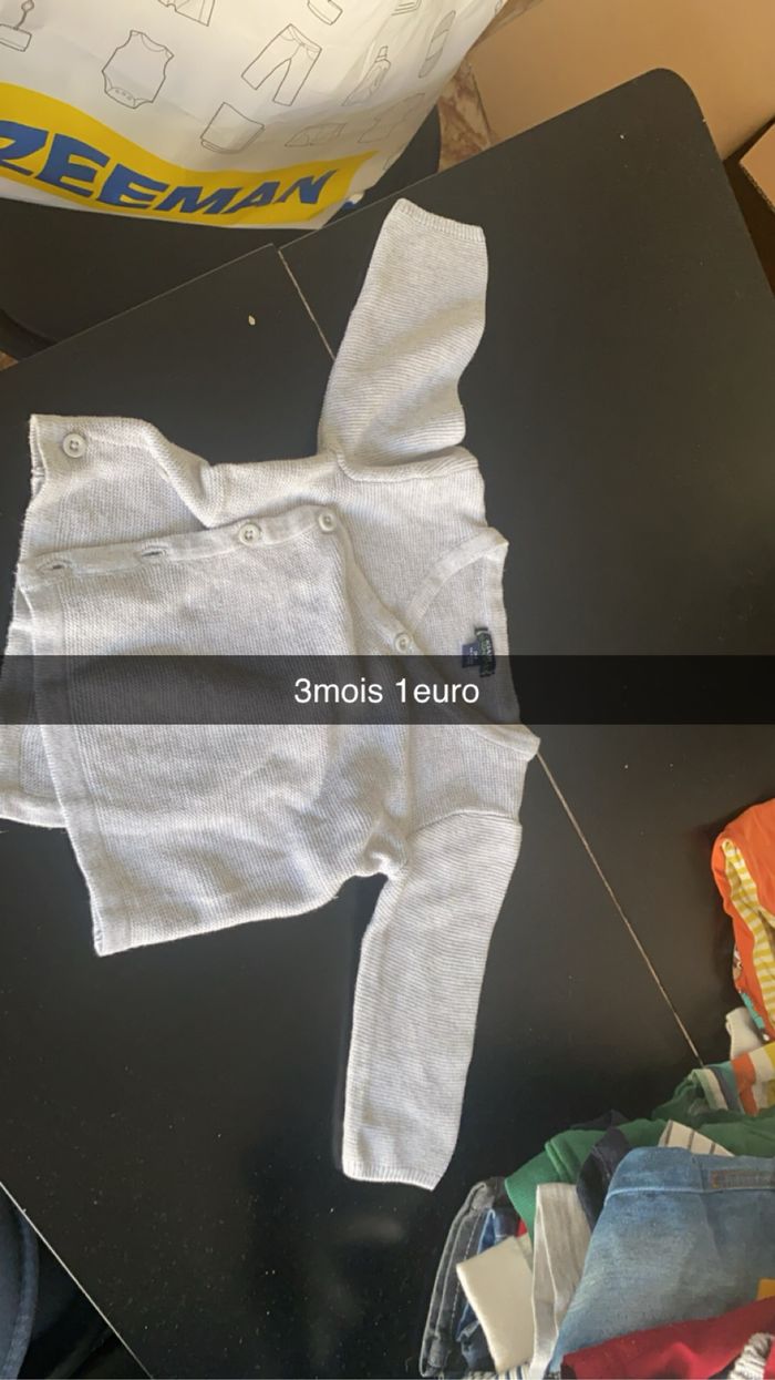 Vente vêtements bébé garçon - photo numéro 3
