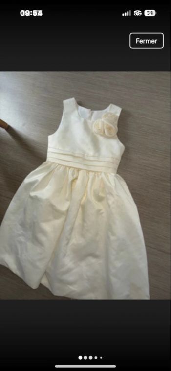 Robe demoiselle d honneur cérémonie 8 ans 