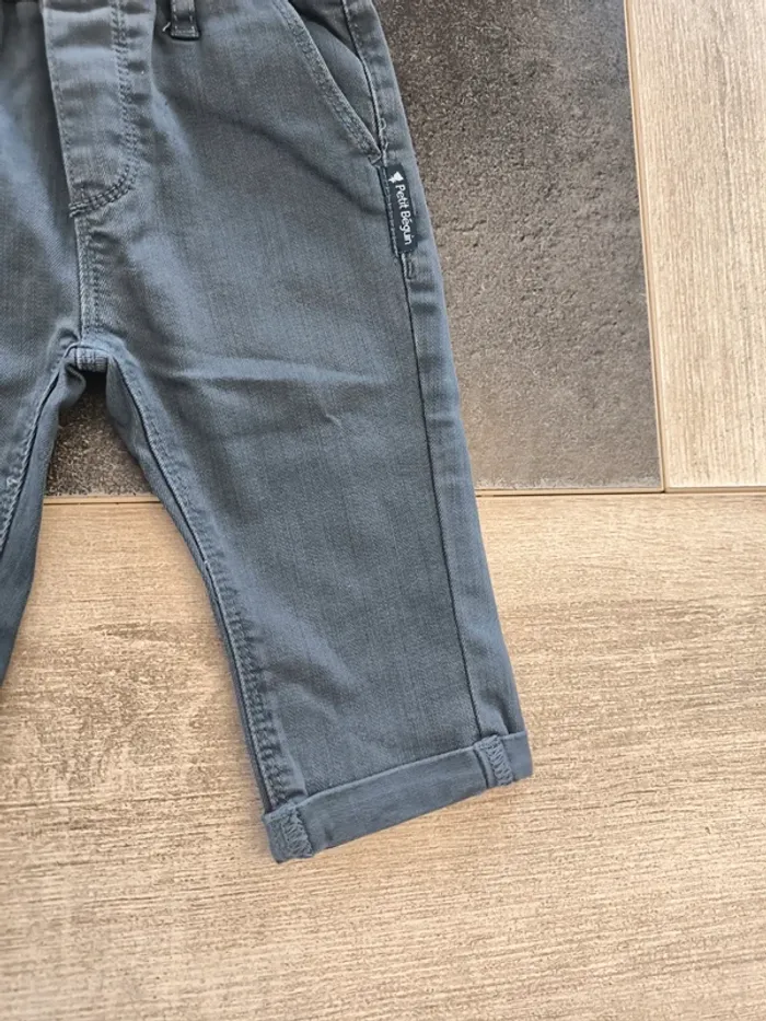 Pantalon coupe Chino large garçon 9 mois 74cm Petit Béguin - photo numéro 4