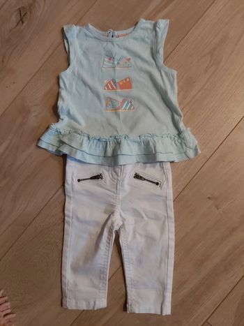 Ensemble fille Boite à Malices 3 mois (78)