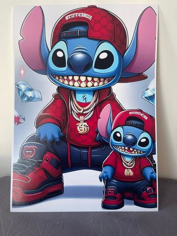 Affiche déco style street A3 p