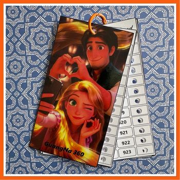 Nuancier guangna 360 numéroté