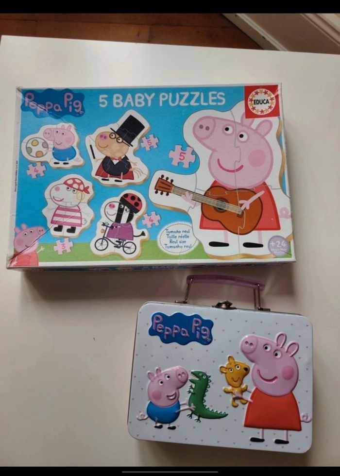 Lot puzzle Peppa pig